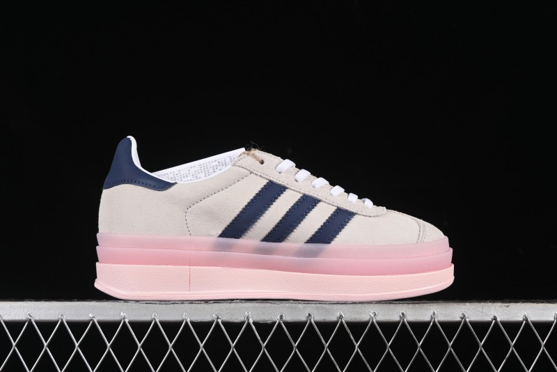 Adidas Originals Gazelle Bold IE6508 Low-Top Sneakers with Thick Sole for Casual Wear, Non-Slip and Durable - IE6508