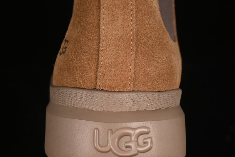 UGG Burleigh Chelsea Winter Snow Boots for Men with Lightweight Anti-Slip Sole and Genuine Wool Leather - 1152050