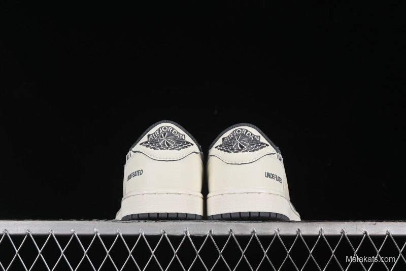 Nike Travis Scott x Fragment Design x Air Jordan 1 Low OG SP AJ1 Casual Sneakers - DM7866-018