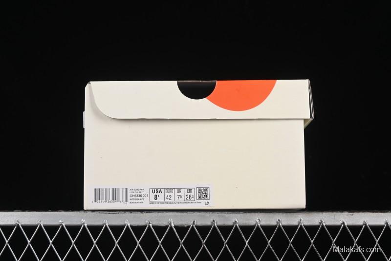 Nike Travis Scott x Fragment Design x Air Jordan 1 Low OG SP AJ1 Sneakers - CH6336-007