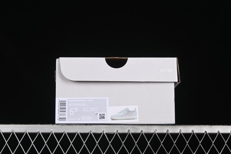 Nike Air Force 1 '07 Low Casual Sneakers with Full-Length Air Cushion - HQ1497-099