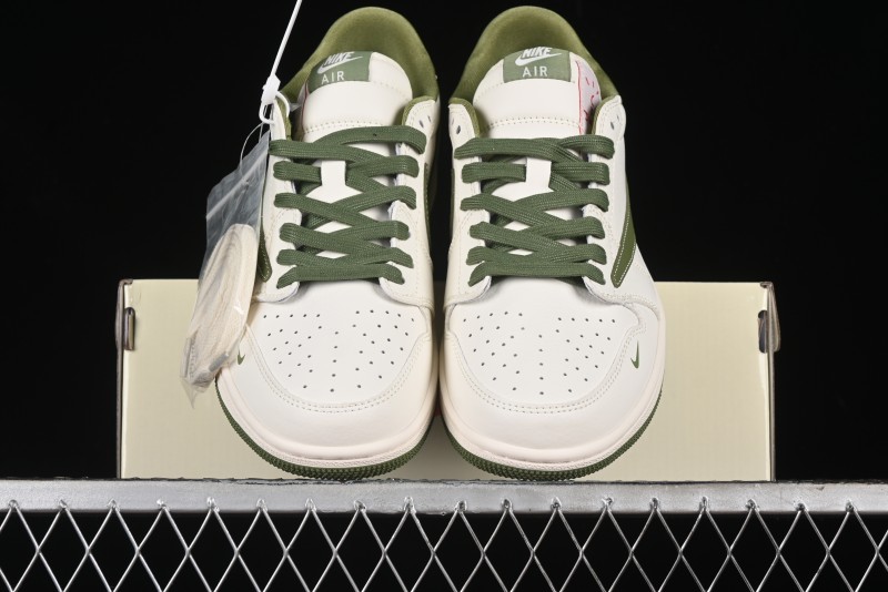Nike Travis Scott x Fragment Design x Air Jordan 1 Low OG SP AJ1 Supreme Collaboration - XZ1168-002