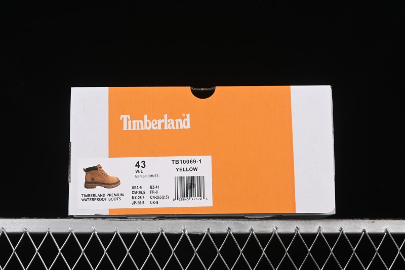 Timberland Classic Mid Waterproof Insulated Boot with Premium Suede Leather - TB10069-1YELLOW
