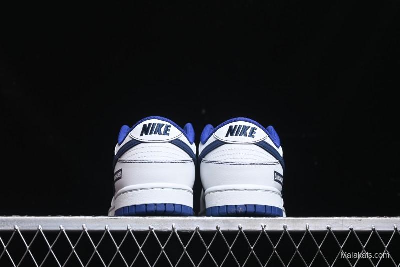 Nike Dunk Low High Street Minimalist Blue Panda Retro Low-Top Casual Sneakers - DD1503-119
