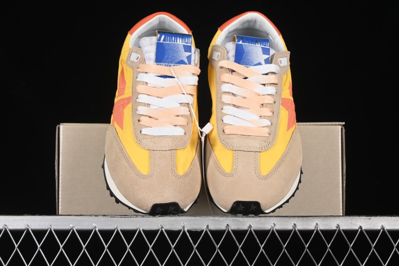 Golden Goose Marathon Golden Goose Distressed Sneakers with 3D Stabilizer and Cushioning - AJE5