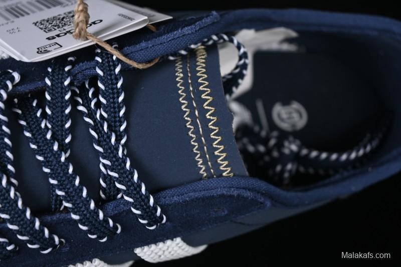 Adidas Clot x Originals Gazelle Indoor Retro Casual Slip-Resistant Wear-Resistant Low-Top Sneakers - IH3725