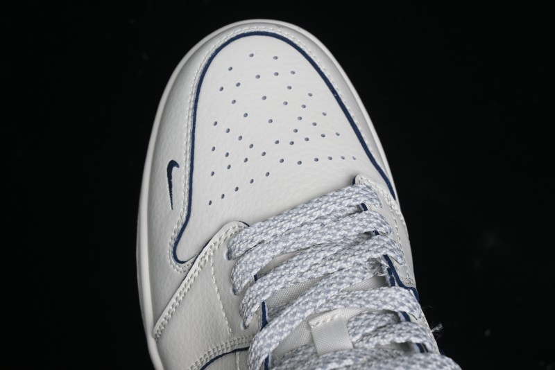 Nike Air Jordan 1 Low Supreme x The North Face Retro Basketball Shoes - XX3318-188