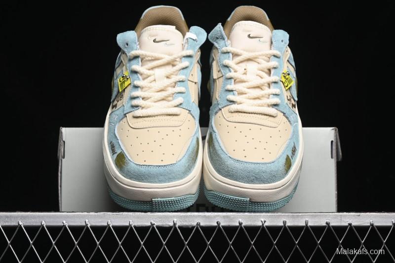 Nike Air Force 1 Fontanka Low Top Casual Sneakers Enjoy Life Custom Design - CW6688-508