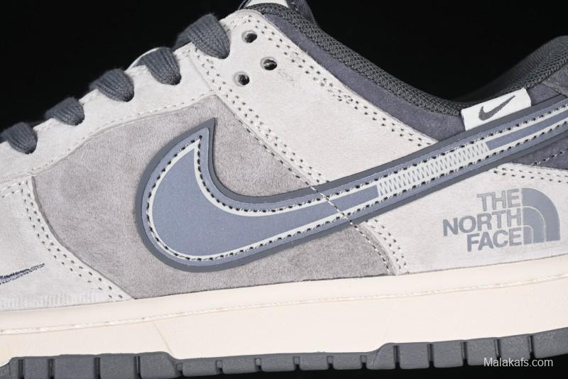 Nike SB Dunk Low The North Face Series - Anniversary Custom Edition Low-Top Casual Skate Shoes - DM6868-004