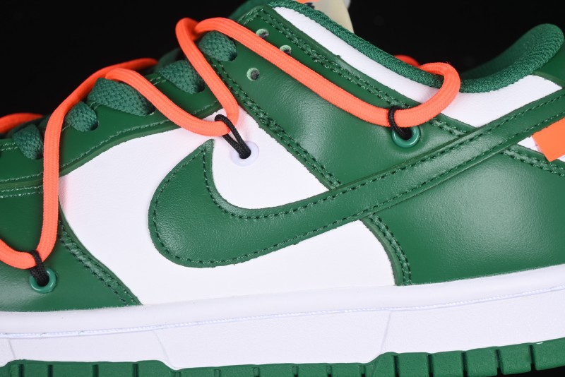 Off-White x Futura x Nike Dunk Low OW Collaboration Sneakers - CT0856-100
