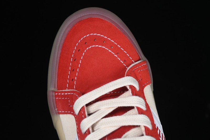 Palm Angels x Vans Sk8-Mid Mid-Top Casual Skate Shoes with Vintage-Inspired Design - VN000CRPGRN