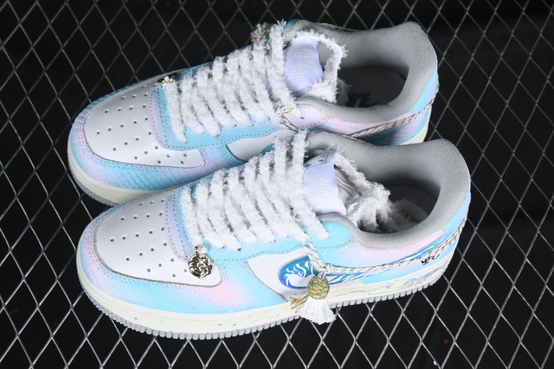 Nike Air Force 1 '07 Low YunYuJian CNY Year of the Snake Limited Edition Casual Sneakers - DX2678-222
