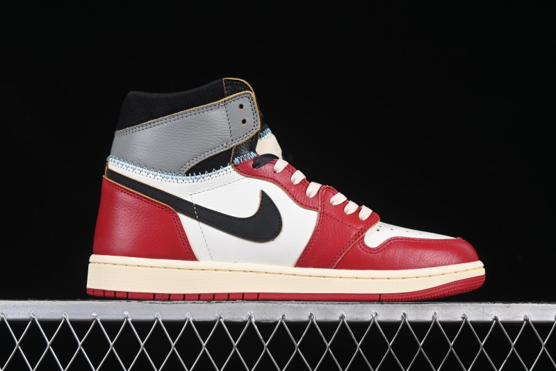 Nike Union x Air Jordan 1 Retro High Basketball Shoes Shadow Chicago - HV8563-600
