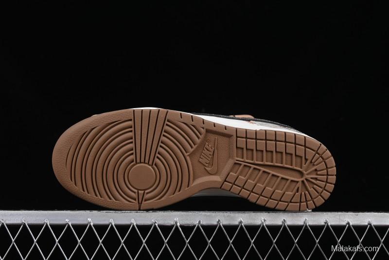 Nike Dunk Low Retro Vintage Distressed Graffiti Deconstructed Casual Sneakers - FB7160-161