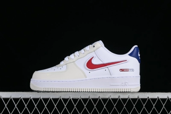 Nike Air Force 1 '07 Low Casual Sneakers with Full-Length Air Cushion - FZ3190-400