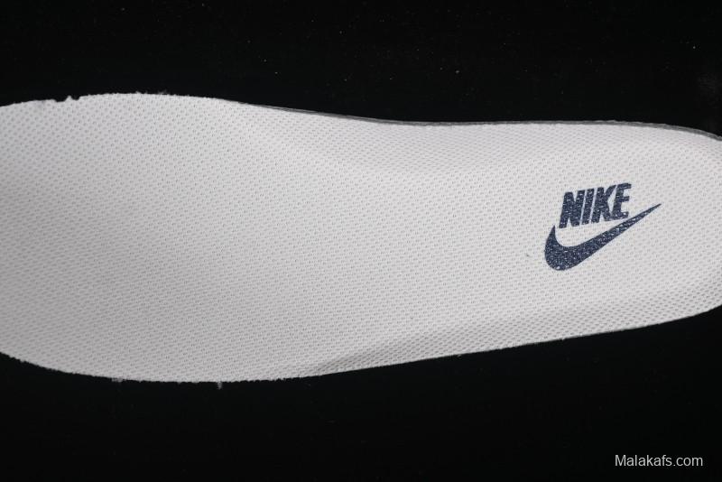 Nike Air Force 1 '07 Low The North Face Collaboration Grey Blue Double Swoosh Casual Sneakers - XS1958-520