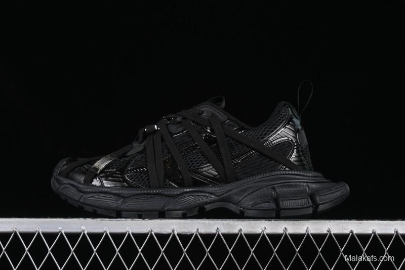 Balenciaga Phantom Sneaker 3XL Trendy Running Shoes with Transparent Heel Strap - W3XCH1000