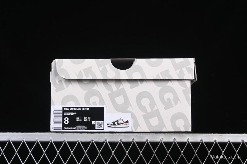 Nike SB Dunk Low The North Face Collaboration Anniversary Edition Custom Sneakers - DM6868-043