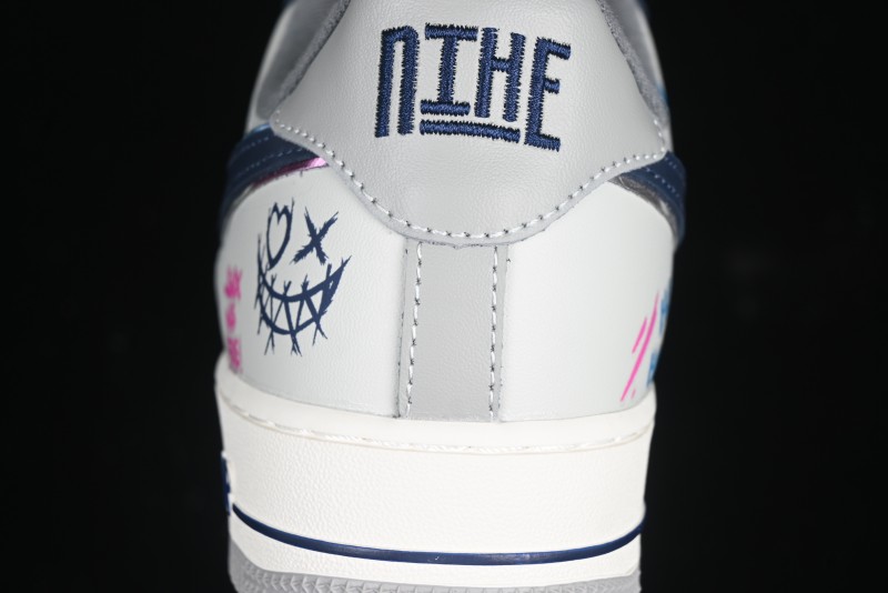 Nike Air Force 1 '07 Low "Jinkesi" League of Legends Series Jinx Custom Low-Top Casual Sneakers for Autumn Winter - XL2321-222