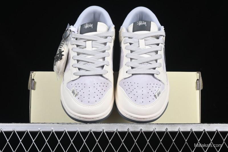 Nike SB Dunk Low Stussy Anniversary Edition Custom High-End Casual Sneakers - DM6868-027