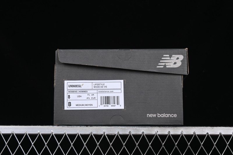 New Balance 9060 Retro Casual Running Shoes with ABZORB Cushioning Technology - U9060EGL