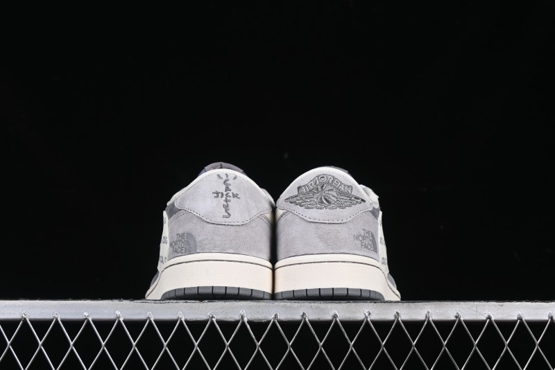 Nike Travis Scott x Fragment Design x Air Jordan 1 Low OG SP AJ1 Low Top Culture Casual Sneakers - XS3086-008