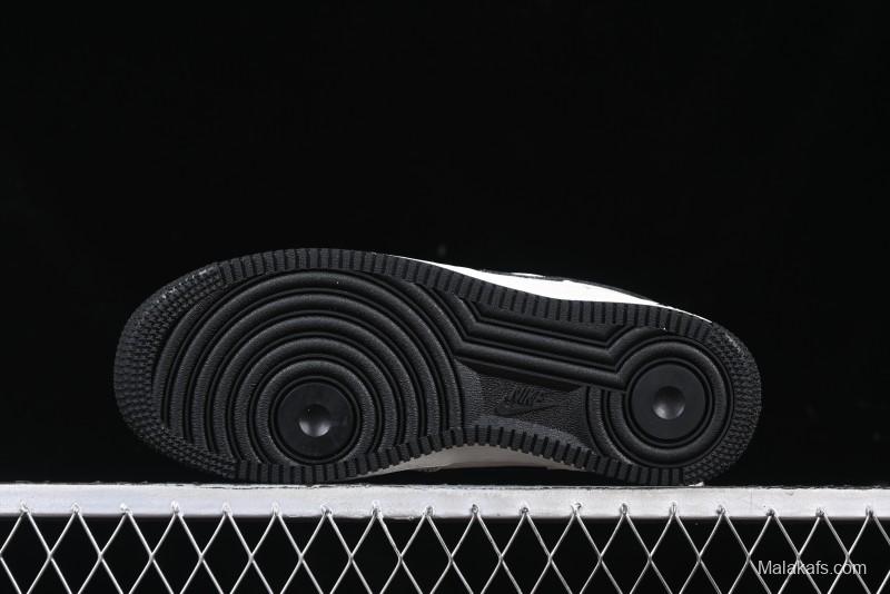 Nike Air Force 1 '07 Low UN Collaboration - Pig Eight Rice Black Line Casual Sneakers - BB7518-017