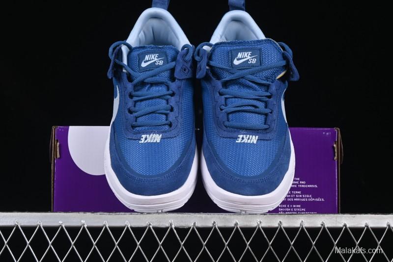 Nike SB Day One Low Top Casual Skate Shoes with Air Zoom Cushion - FN4210-400