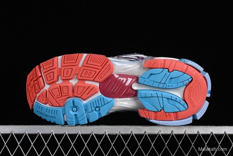 Balenciaga Runner Kith Four Color Retro Casual Shoes - W3RBW2325