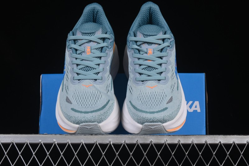 HOKA ONE ONE Bondi 9 Cushioned Running Shoes with Soft EVA Midsole - 1162011 GYBU