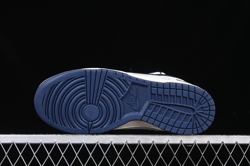 Nike SB Dunk Low Supreme Collaboration - Light Blue Mini Swoosh Anniversary Customized Low-Top Casual Skate Shoes - XX2025-568