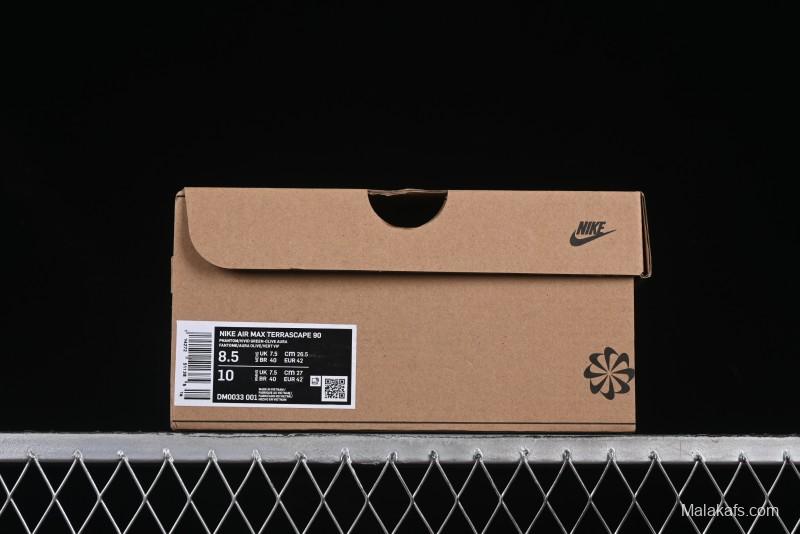 Nike Air Max 90 Terrascape Eco-Friendly Cushioned Running Shoes - DM0033-001