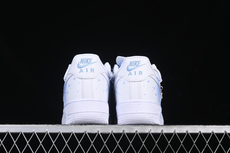 Nike Air Force 1 '07 Low Snow Tie-Dye Casual Sneakers with Lace-Up Closure - ZH0316-057