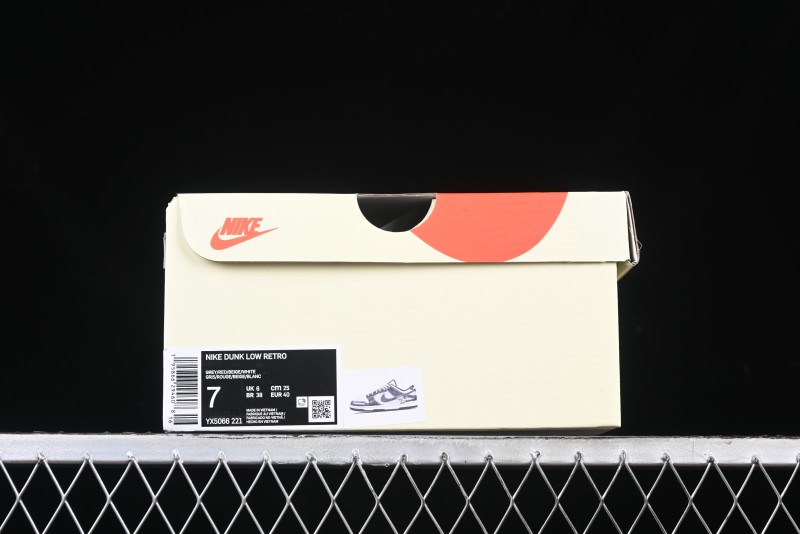 Nike SB Dunk Low Stussy Anniversary Edition Patchwork Grey Swoosh Customized Casual Skate Shoes - YX5066-221