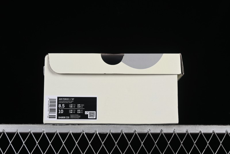 Nike Air Force 1 '07 Low BAPE Collaboration - Light Green Pigskin Low-Top Casual Sneakers - BA8806-225