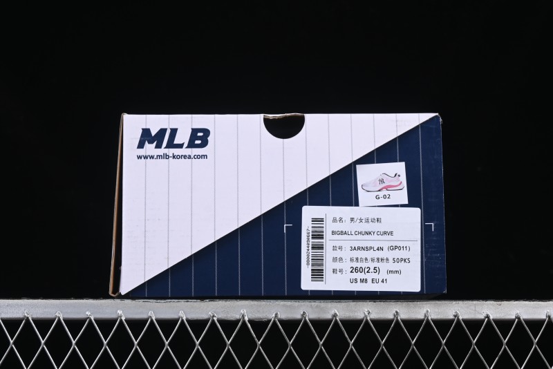 New York Yankees MLB Bigball Chunky Curve Thick Sole Casual Running Shoes - 3ARNSPL4N50PKS