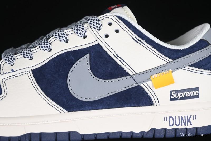 Nike SB Dunk Low Stussy Anniversary Edition Customized Low-Top Casual Sneakers - DM6868-035