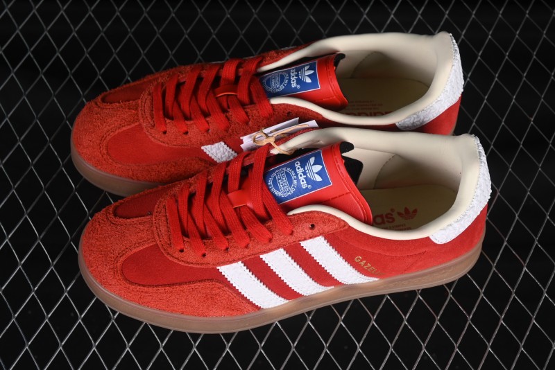 Adidas Originals Gazelle Indoor Retro Casual Slip-Resistant Wear-Resistant Low-Top Skate Shoes - IF1808