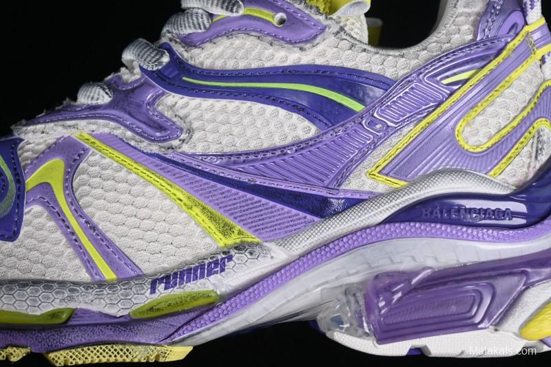 Balenciaga Runner Kith Four Color Retro Casual Shoes - W3RXP9570