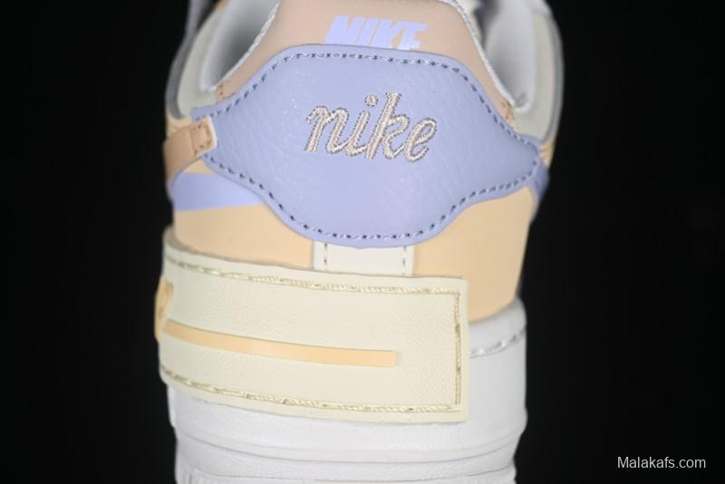 Nike Air Force 1 Shadow Lightweight Elevated Low-Top Sneakers - DZ1847-114