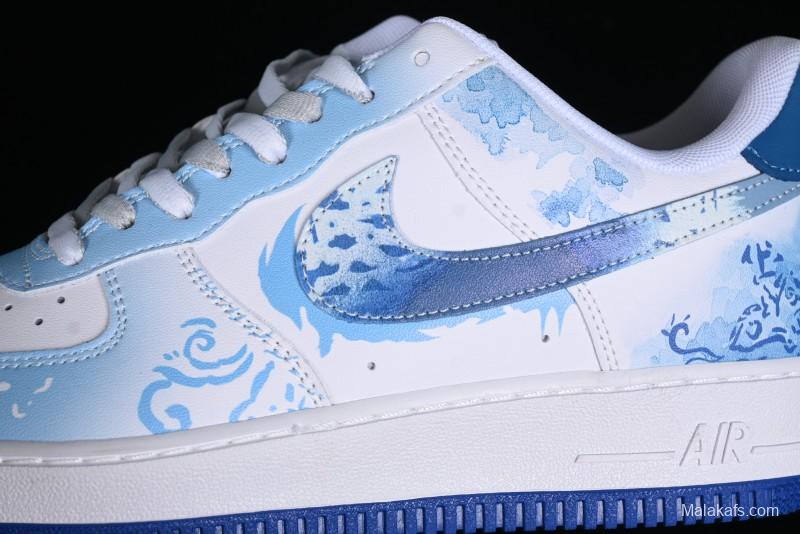 Nike Air Force 1 '07 Low Linglong Porcelain Low-Top Casual Sneakers - DV0813-104