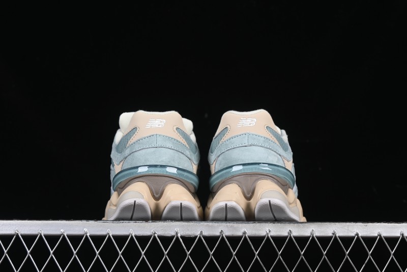 New Balance 9060 Retro Casual Running Sneakers with ABZORB Cushioning Technology - U9060FNB
