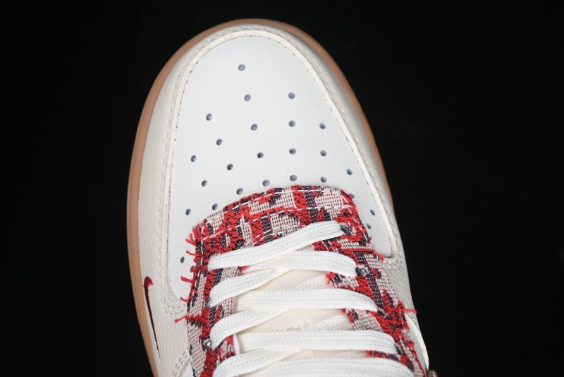Nike Air Force 1 '07 Low Dior Collaboration Beige Floral Low-Top Casual Sneakers - KK1988-049