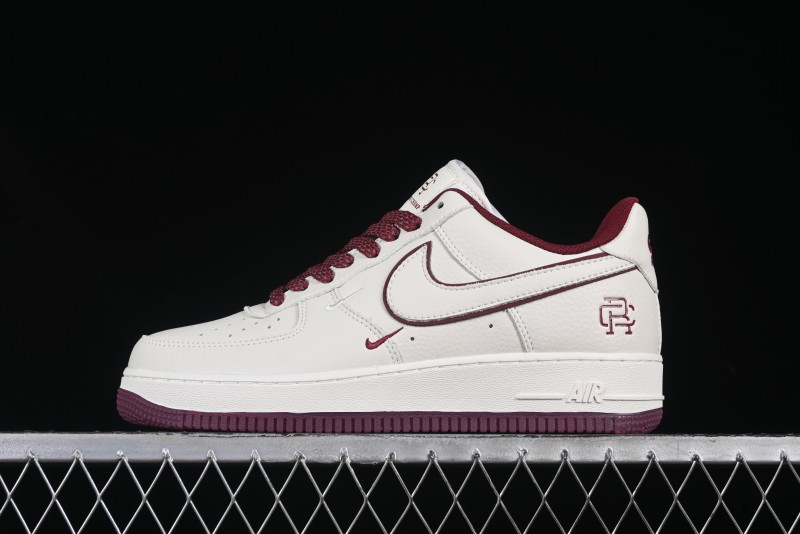 Nike Reigning Champ Air Force 1 '07 Low Casual Sneakers with 3M Reflective Details and Full-Length Air Cushion - RC2369-175