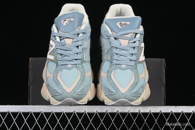 New Balance 9060 Retro Casual Running Sneakers with ABZORB Cushioning Technology - U9060FNB