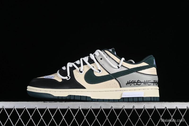 Nike Dunk Low Panda Prank Universe Exploration - Star Trek Mocha SB Strap Low-top Casual Sneakers - FQ8080-133