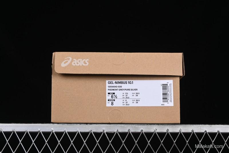 Asics Gel-Nimbus 10.1 Retro Breathable Casual Shoes with Cushioning for Men - 1203A543-020