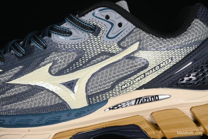 Mizuno Halo Mix Breathable Low-Top Casual Running Shoes - D1GH240805