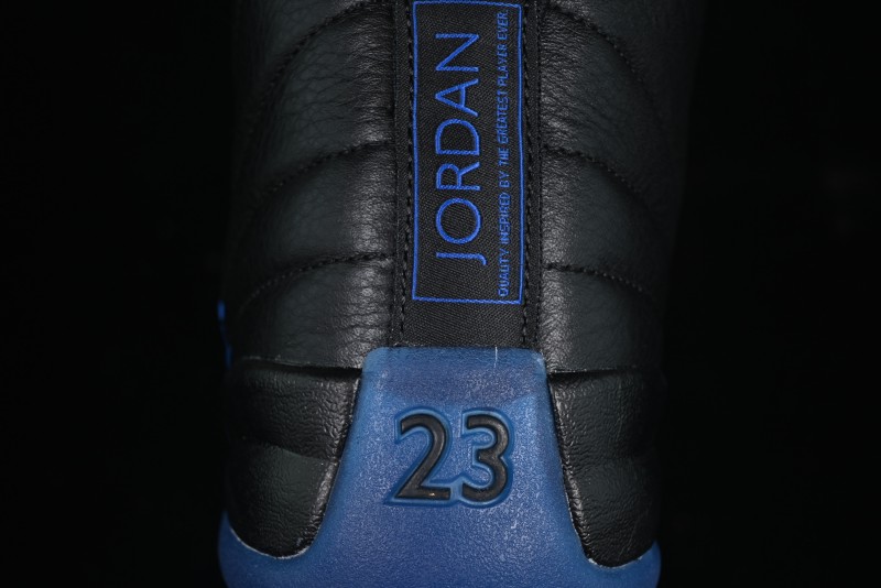 Nike Air Jordan 12 Retro Basketball Shoes with Game Royal Colorway - 130690-014
