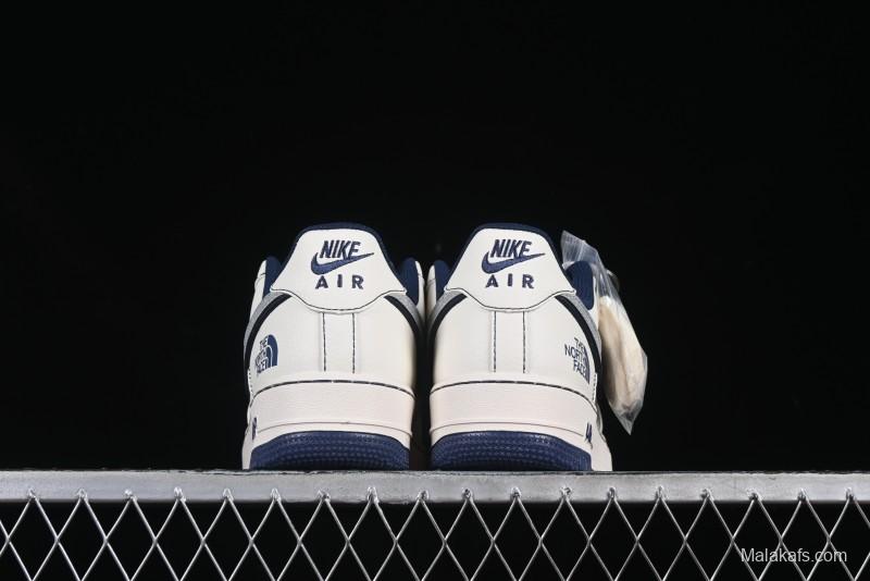 Nike Air Force 1 '07 Low The North Face x COMME des GARÇONS Navy Blue Line Casual Sneakers - HH7518-051